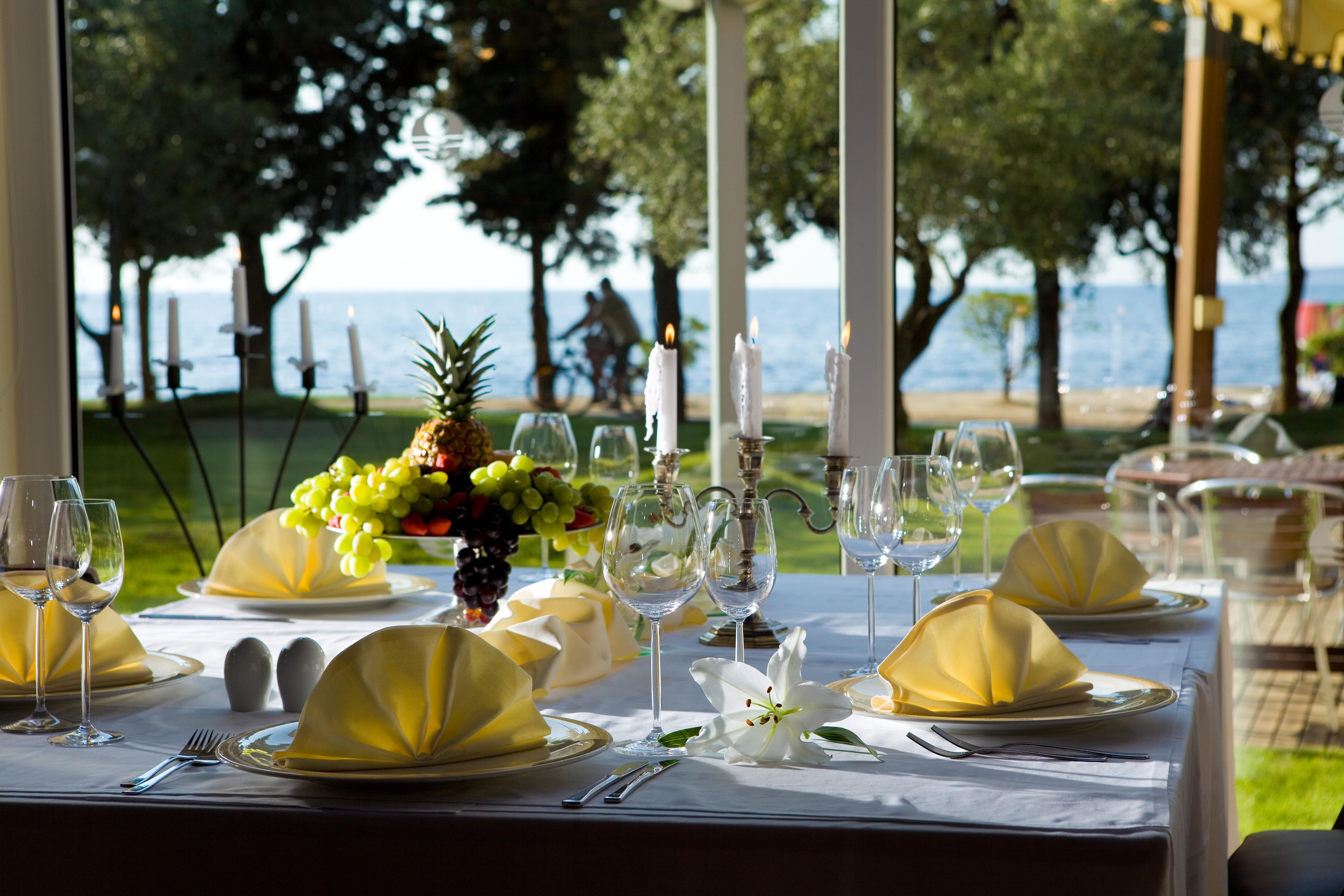 Residence Umag Plava Laguna Restaurante foto
